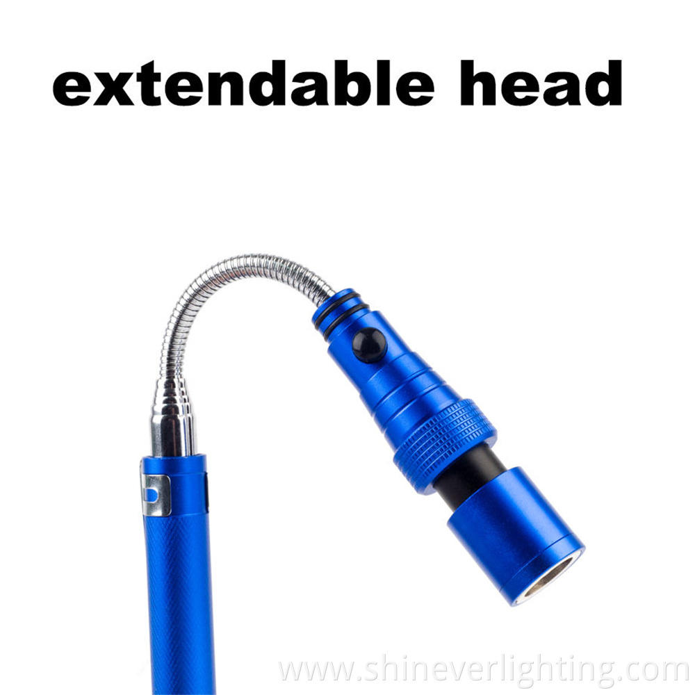 Lightweight portable LED work lamp